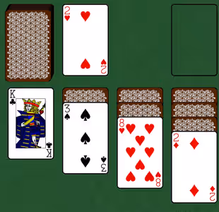 Klondike Solitaire by Hector Vilas Gameplay Images 1