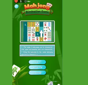Mahjong Elimination Game Gameplay Images 1