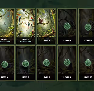 TriPeaks Solitaire Jungle Gameplay Images 3