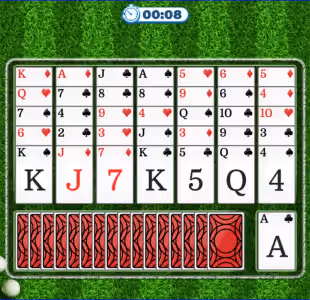 Golf Solitaire Paradise Fun Gameplay Images 2