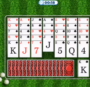Golf Solitaire Paradise Fun Gameplay Images 3