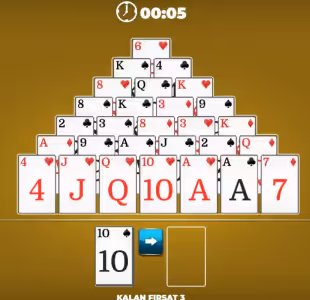Pyramid Solitaire Gameplay Images 3