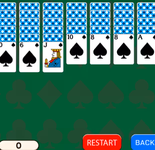 Spider Solitaire Gameplay Images 2